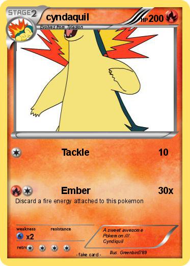 Pokemon cyndaquil