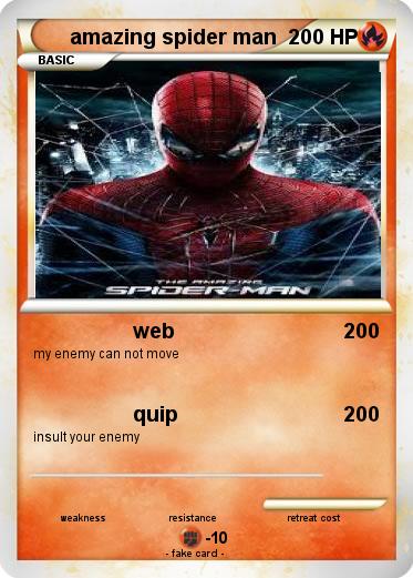 Pokemon amazing spider man