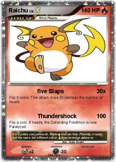 Pokemon Raichu