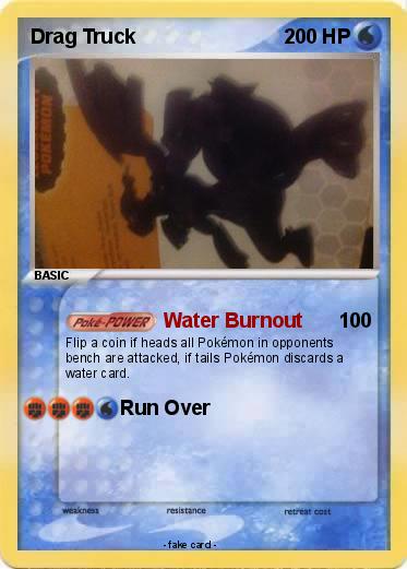 Pokemon Drag Truck