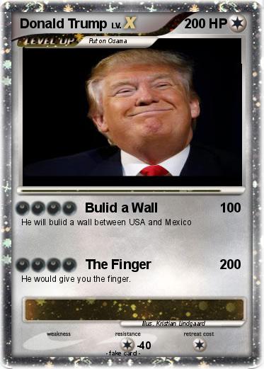 Pokemon Donald Trump