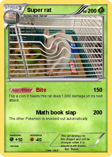 Pokemon Super rat