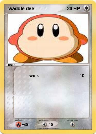 Pokemon  waddle dee