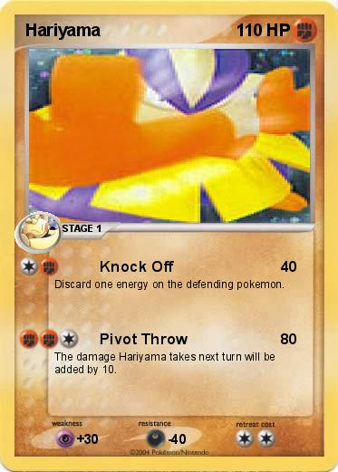 Pokemon Hariyama