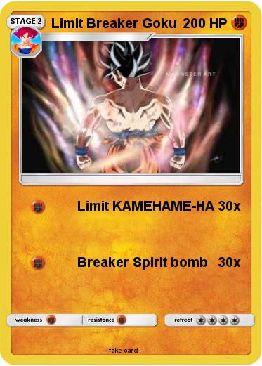Pokemon Limit Breaker Goku