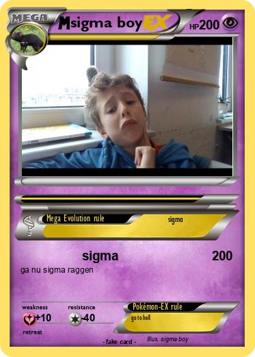 Pokemon sigma boy