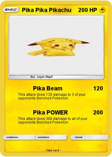 Pokemon Pika Pika Pikachu