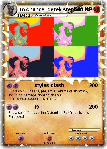 Pokemon m chance ,derek stephen ex