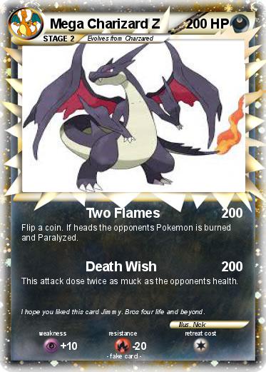 Pokemon Mega Charizard Z