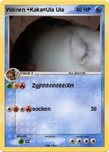 Pokemon Weinen +Kaka=Ula Ula