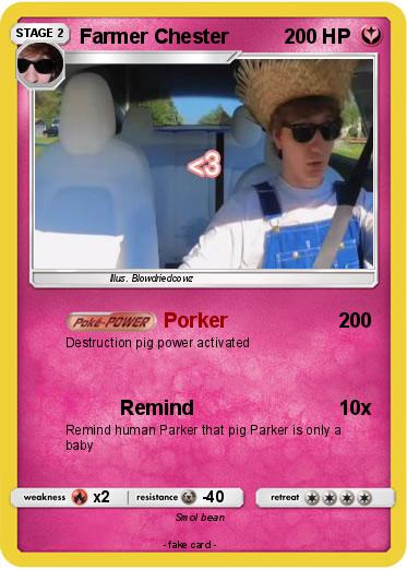 Pokemon Farmer Chester