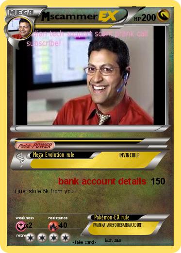 Pokemon scammer