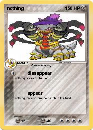 Pokemon nothing