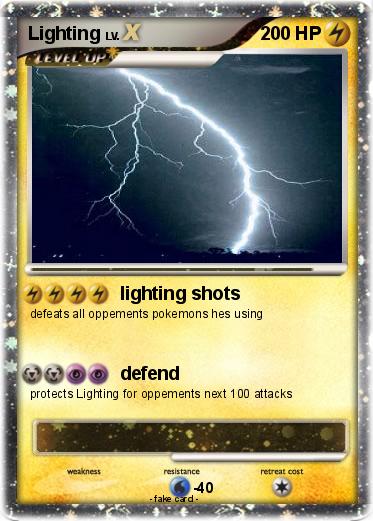 Pokemon Lighting
