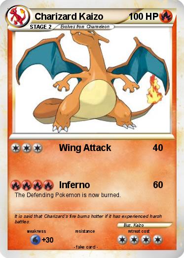 Pokemon Charizard Kaizo