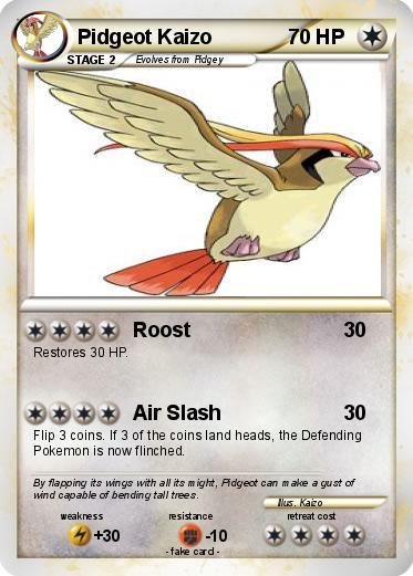 Pokemon Pidgeot Kaizo