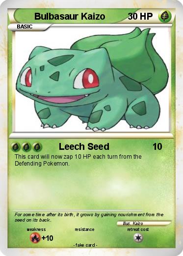 Pokemon Bulbasaur Kaizo