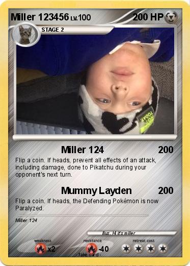 Pokemon Miller 123456