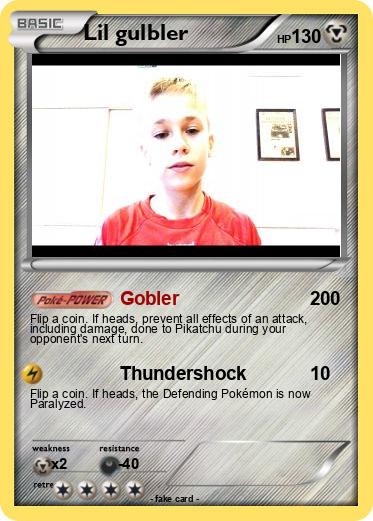 Pokemon Lil gulbler