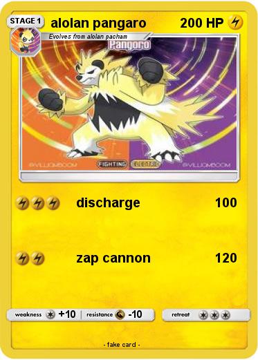 Pokemon alolan pangaro