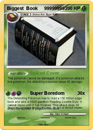 Pokemon Biggest  Book     99999999