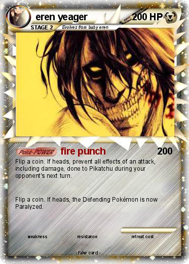 Pokemon eren yeager