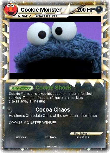 Pokemon Cookie Monster