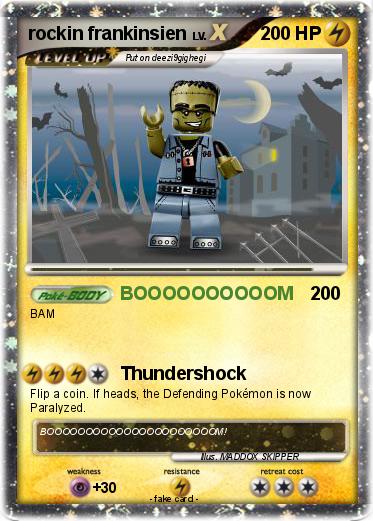 Pokemon rockin frankinsien