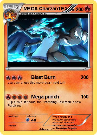 Pokemon MEGA Charzard EX