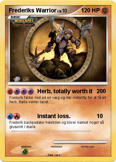 Pokemon Frederiks Warrior
