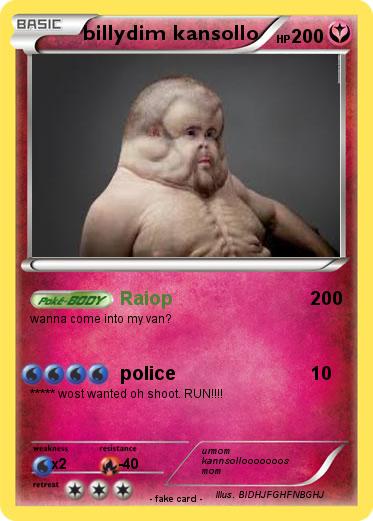 Pokemon billydim kansollo