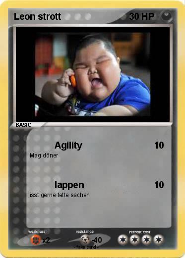 Pokemon Leon strott