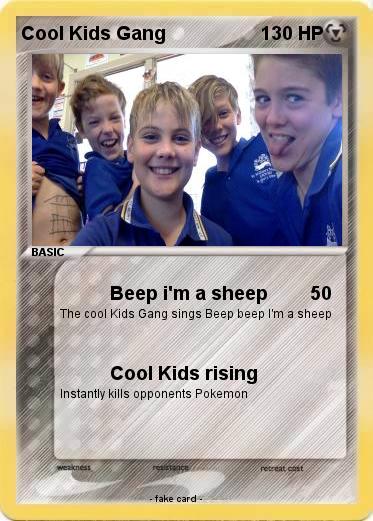 Pokemon Cool Kids Gang