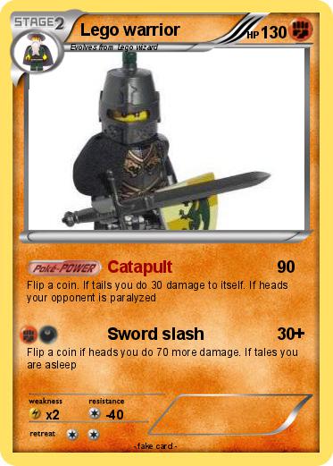Pokemon Lego warrior