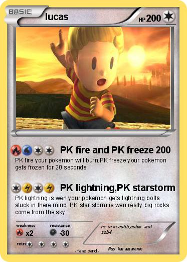 Pokemon lucas