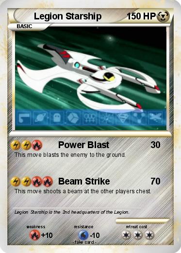 Pokemon Legion Starship