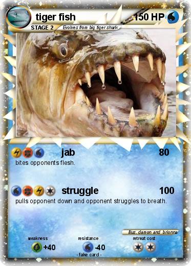 Pokemon tiger fish