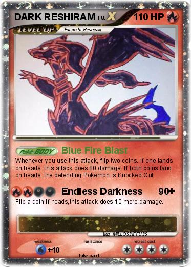 Pokemon DARK RESHIRAM
