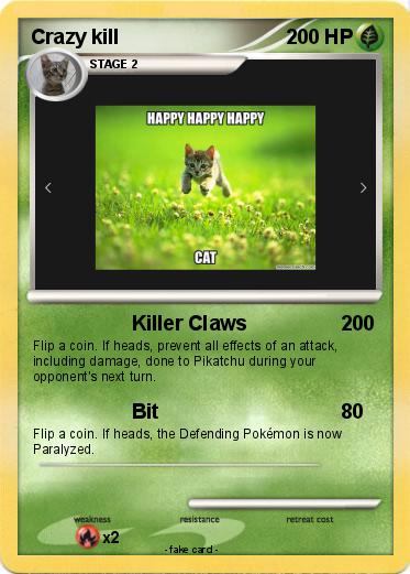 Pokemon Crazy kill