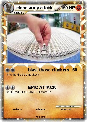 Pokemon clone army attack