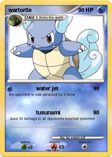 Pokemon wartortle