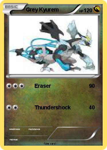 Pokemon Grey Kyurem