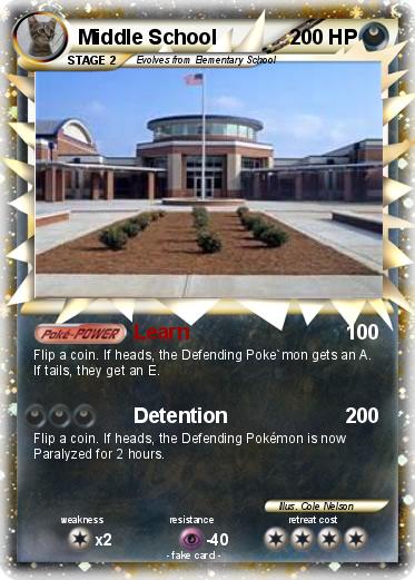 Pokemon Middle School