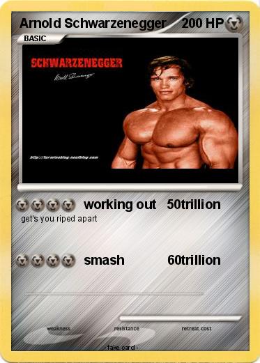 Pokemon Arnold Schwarzenegger