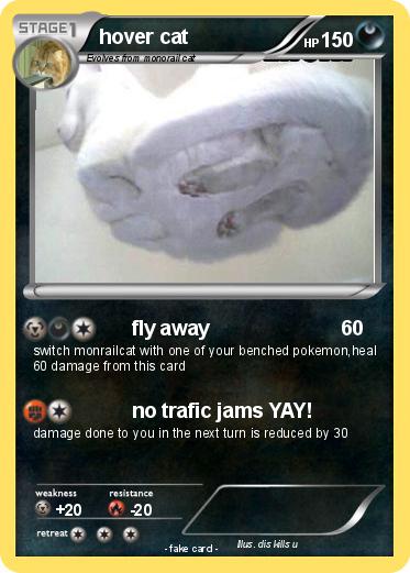 Pokemon hover cat
