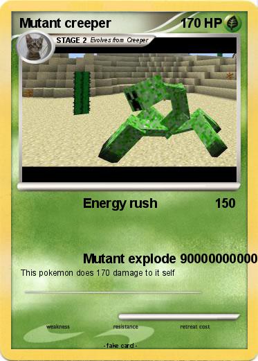 Pokemon Mutant creeper