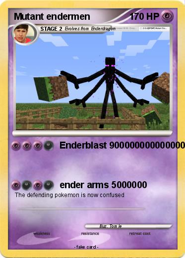 Pokemon Mutant endermen