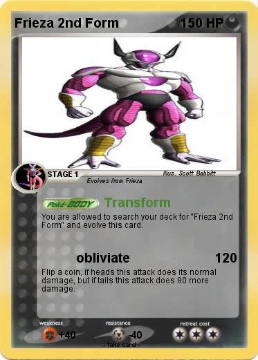 Pokemon Frieza 2nd Form