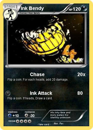Pokemon Ink Bendy