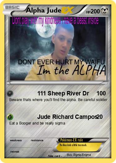 Pokemon Alpha Jude